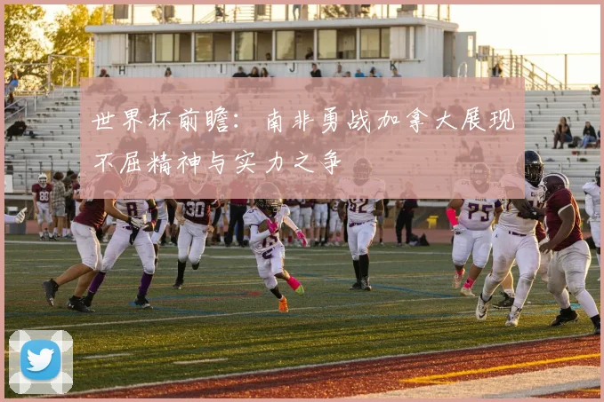 世界杯前瞻：南非勇战加拿大展现不屈精神与实力之争